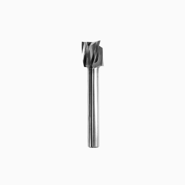 Fraise hélicoïdale positive trois dents 16 mm x 16 mm